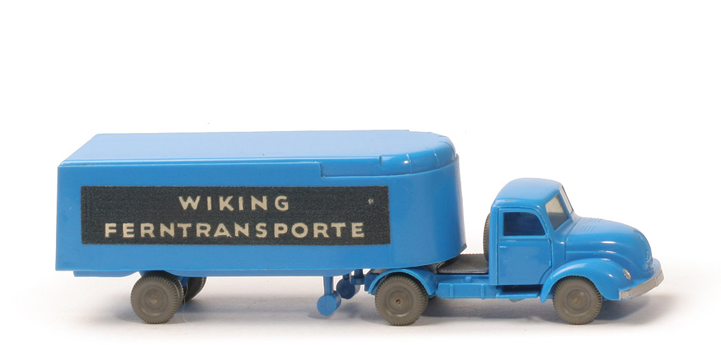 Magirus S 3500 Alter Kühlsattelzug - Ferntransporte - ZM,  Aufl., himmelblau - 520/18 ?