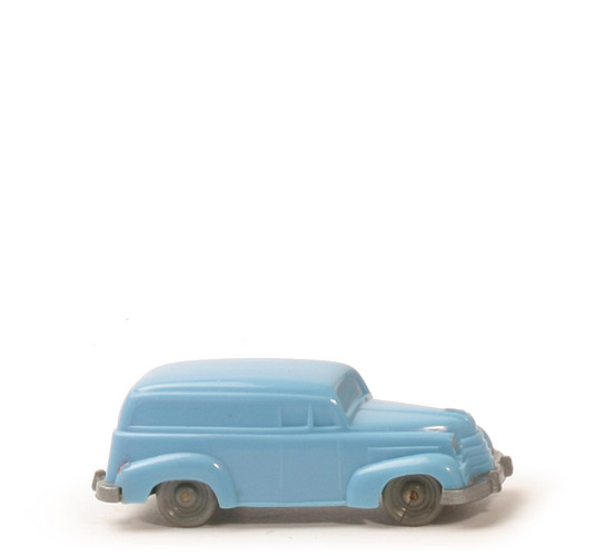 Opel Olympia Kombiwagen - lilablau, CH silbern - 350/1e