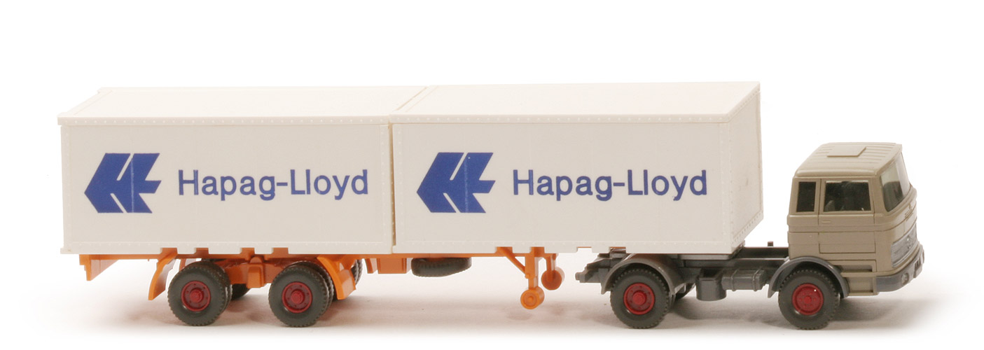 MB LPS 1620 Container-Sattelzug - Hapag-Lloyd olivgrau / basaltgrau - Hapag-Lloyd 5?