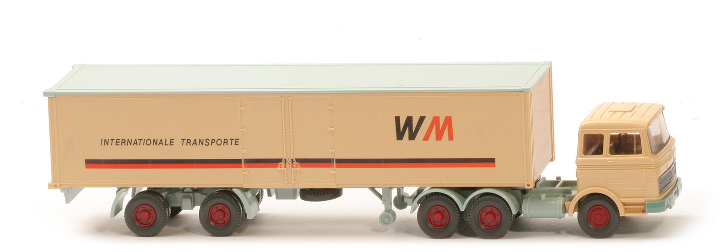 MB LPS 2223 Internationale Transporte - FH-Dach querversteift, 8-fach Teilung - 512/3a