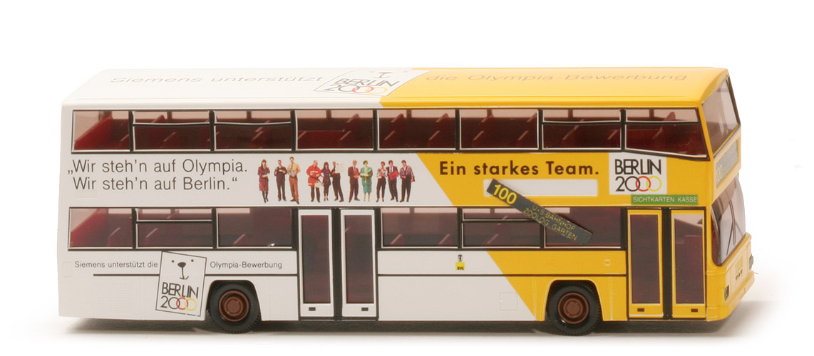 MAN D 89 Doppeldeck-Bus - Siemens- Berlin 2000 - Siemens (44b)