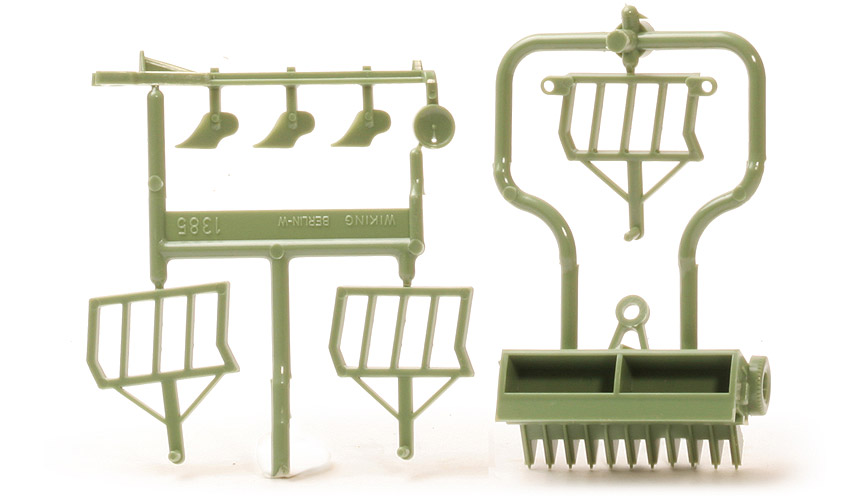 Zubehör MB-trac - resedagrün, in PVC-Beutel - 1385/1d