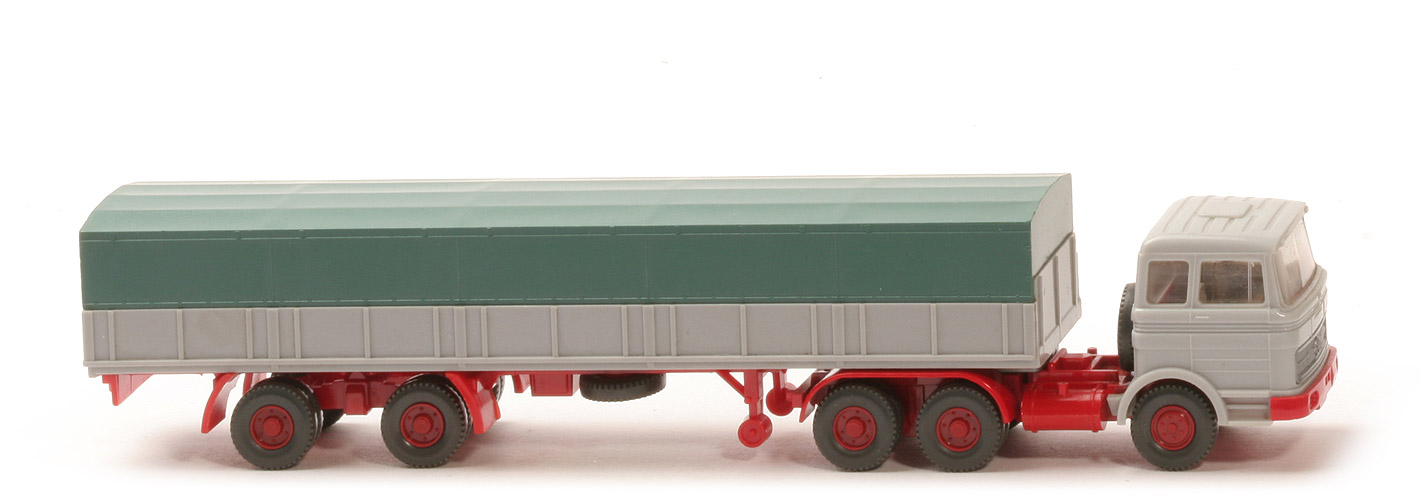 MB LPS 2223 Langpritsche - FH-Dach querversteift, FH lichtgrau/CH rot - 511/2j