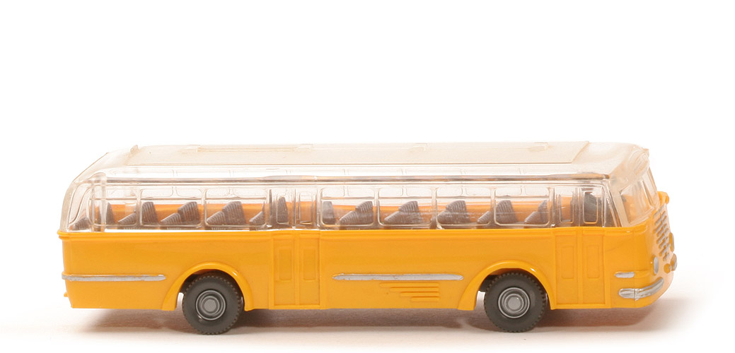 Büssing Trambus - mit Dachlüfter,  Chassis neu, (helles) chromgelb - 720/7b