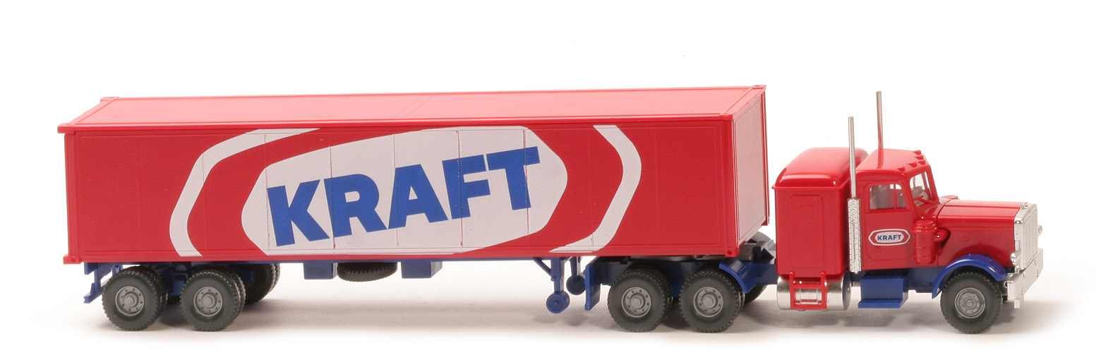 Peterbilt Container-Sattelzug - Kraft - Kraft