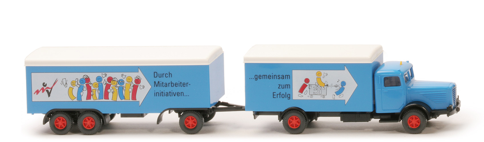 Büssing 8000 Typ 3, Koffer-Lastzug - Siemens - Mitarbeiterinitiativen - Siemens (63)