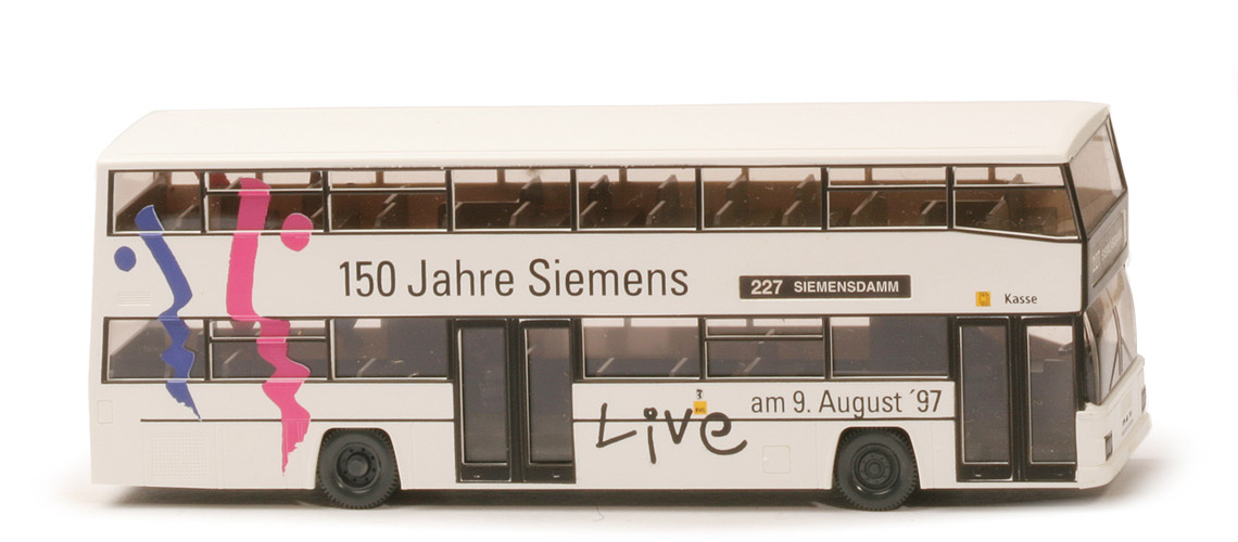 MAN D 89 Doppeldeck-Bus - Siemens - 150 Jahre - Siemens (59a)