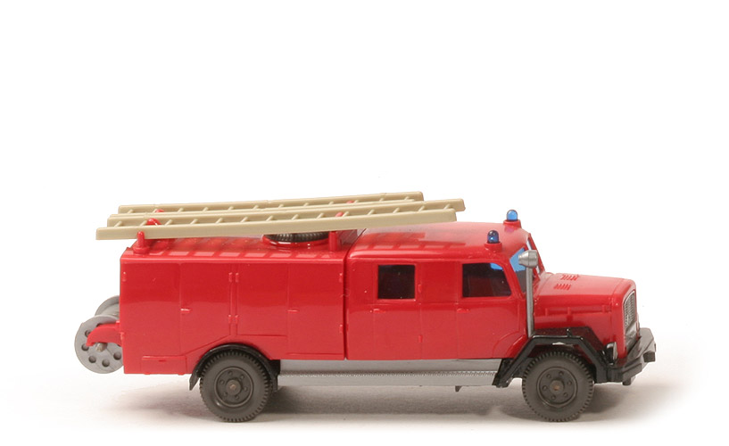 Magirus Saturn Spritzenwagen - BP ohne 62 n, Haspelhalterung einfach, ohne Schwenkbügel - 610/33a