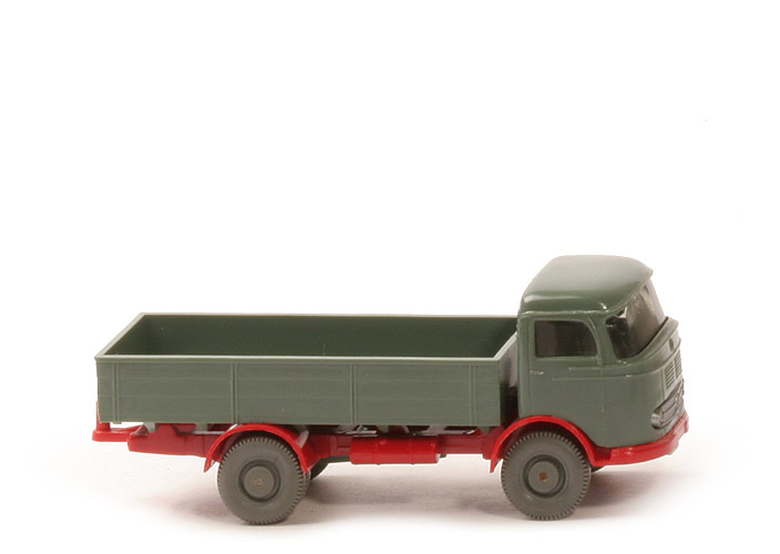 MB LP 321 Pritsche - FH, PR dunkelresedagrün, CH rot - Typ 1 - 434/1d