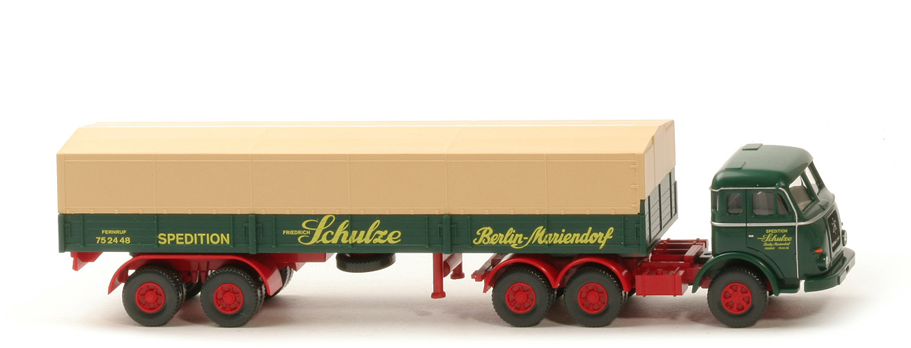 Henschel HS 165 T  Pritschen-Sattelzug (2019) - Spedition Schulze - nicht erfasst