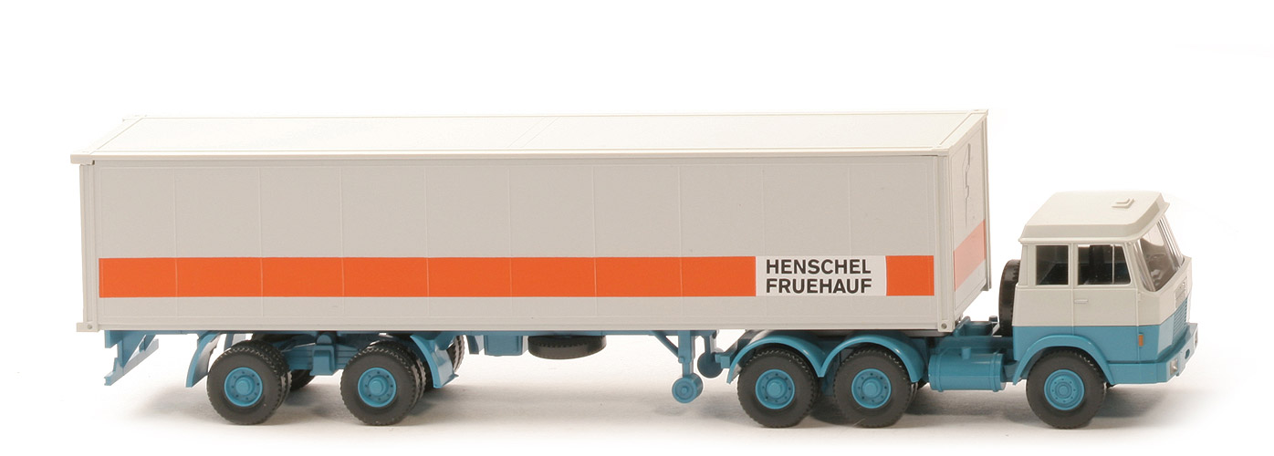 Hanomag-Henschel Container-Sattelzug (2019) - Henschel Fruehauf - nicht erfasst