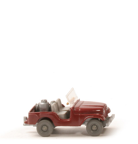 Farmer-Jeep - rotbraun, mit Verstärkung - 12/2a