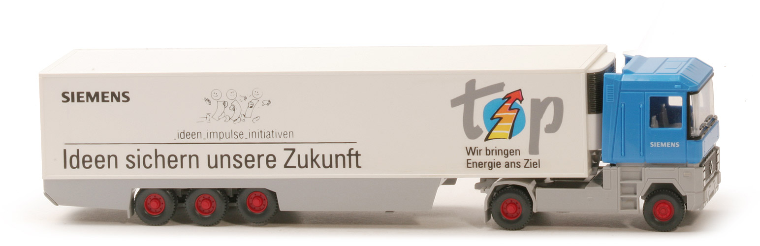 Renault AE 500 Kühlkoffer-Sattelzug - Siemens - VV 95/96 mit Zusatzdruck - Siemens (46b) ?