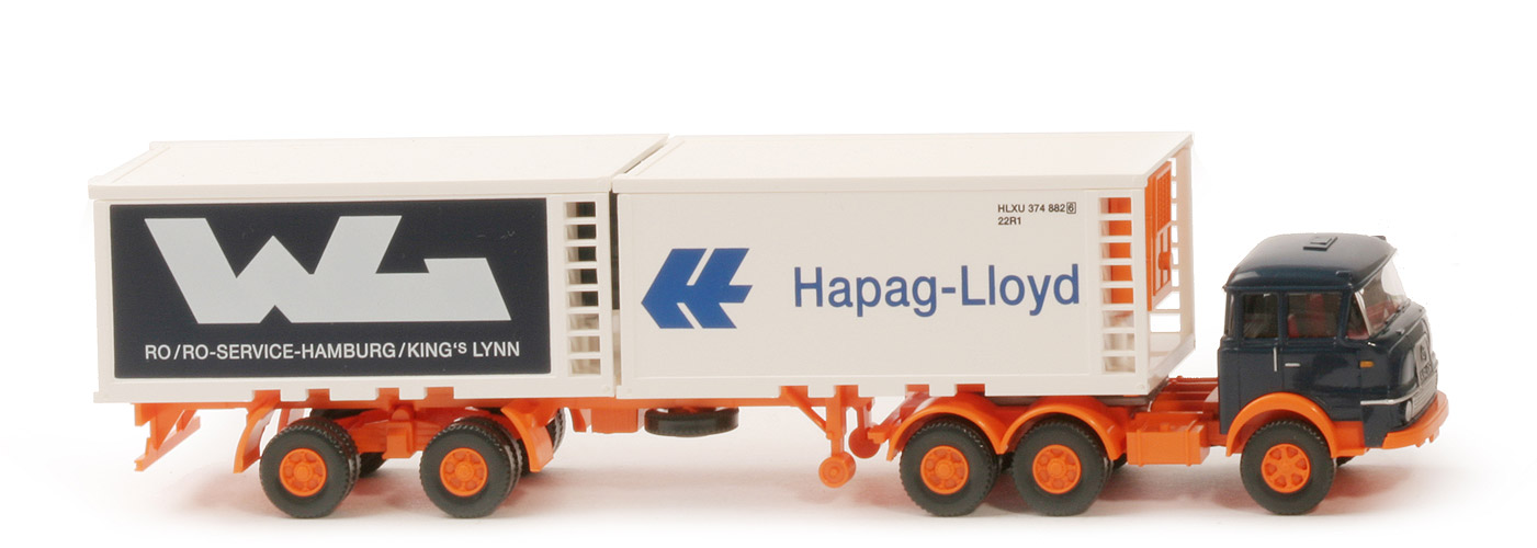 Krupp 806 Kühlcontainer-Sattelzug (2020) - WL / Hapag-Lloyd - nicht erfasst
