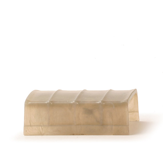 Verdeck, gewellt - misch transparent grau - 410/1d