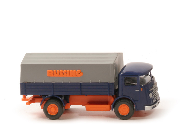 Büssing 4500 Pritschen-LKW (2019) - "Büssing", stahlblau - nicht erfasst