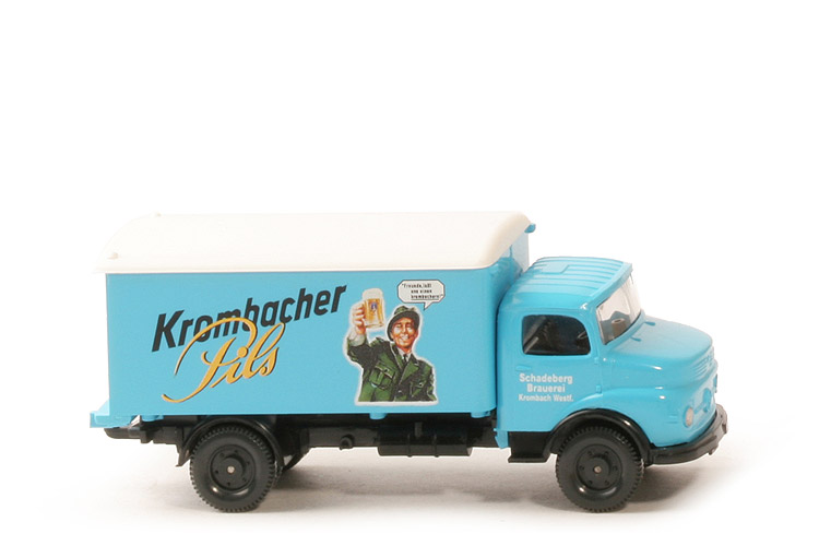 MB L 1413 mit Kofferaufbau (2006) - Krombacher - nicht erfasst