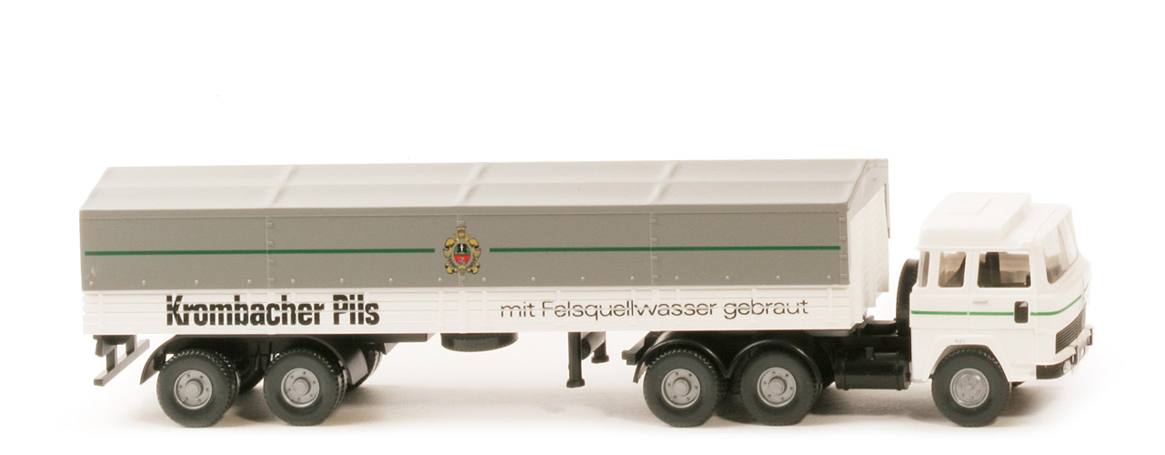 Magirus 235 D Pritschen-Sattelzug (2009) - Krombacher - nicht erfasst