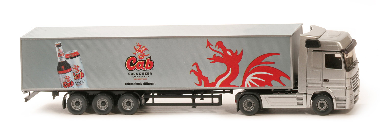 MB Actros MP2 LH  Koffersattelzug (2005) - Krombacher - nicht erfasst