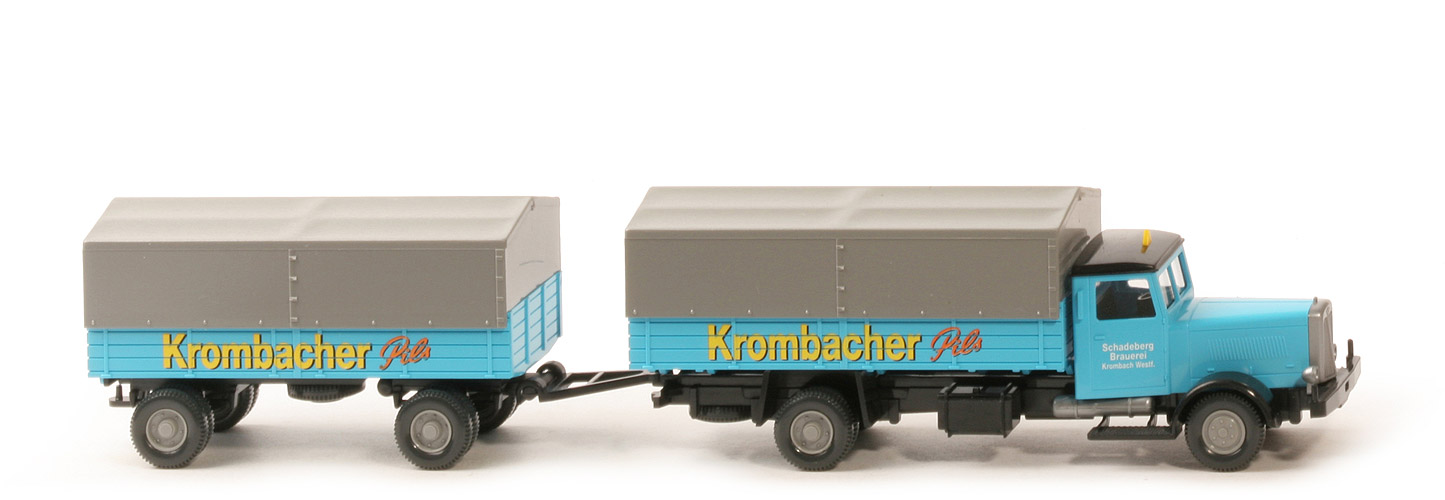 Hanomag HD5N Pritschenlastzug (2006) - Krombacher - nicht erfasst