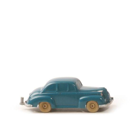 Opel Olympia 1951 mit Bodenplatte - azurblau - 90/2c