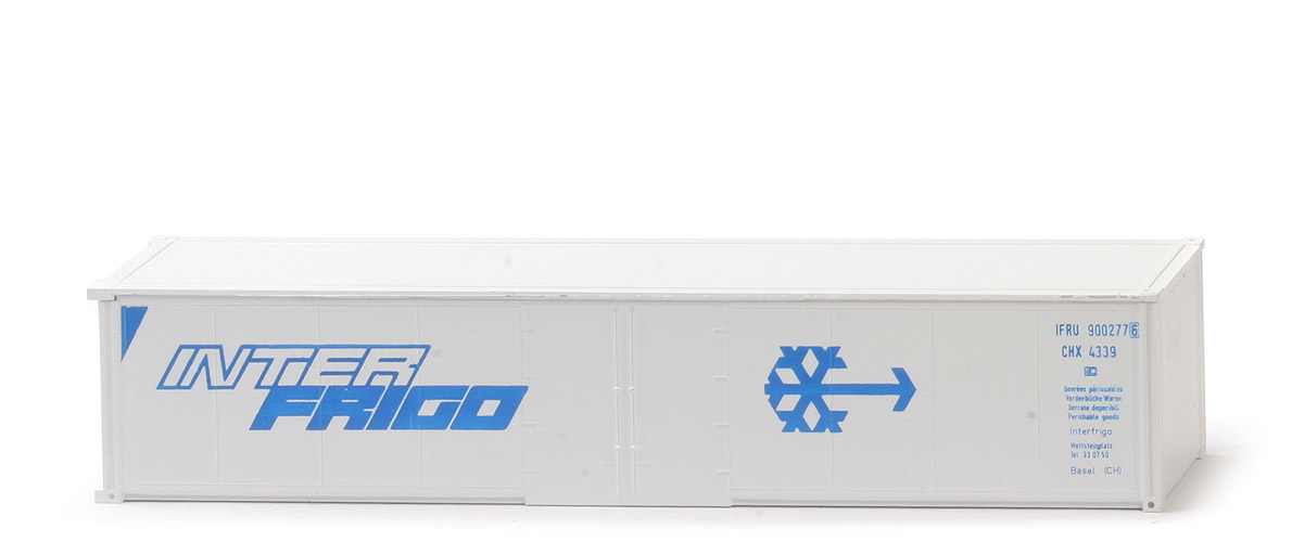 Inter Frigo, Liliput-Container - Glattwand-Container (40 ft, mit Türen) - 528a/21b