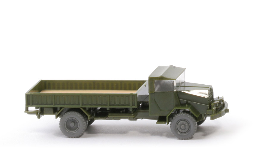 Gelände-LKW MAN - gelbolivgrün Außerserie, mit Blinkern - 413/Vors.