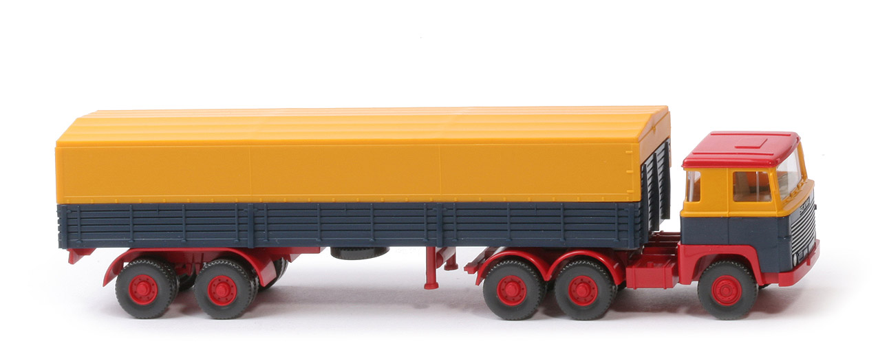 Scania 111 Pritschen-Sattelzug (2022) - Lechtoys "Edition 62" - nicht erfasst