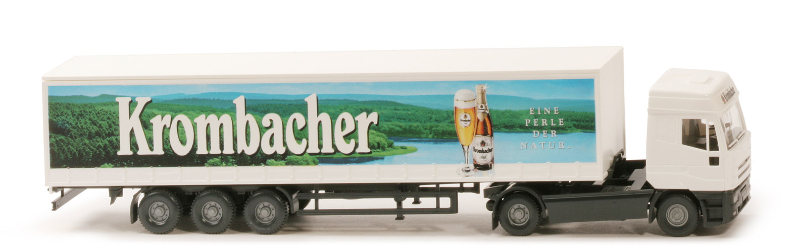 Iveco EuroStar Gardinenplanensattelzug (2000) - Krombacher - Krombacher (3)