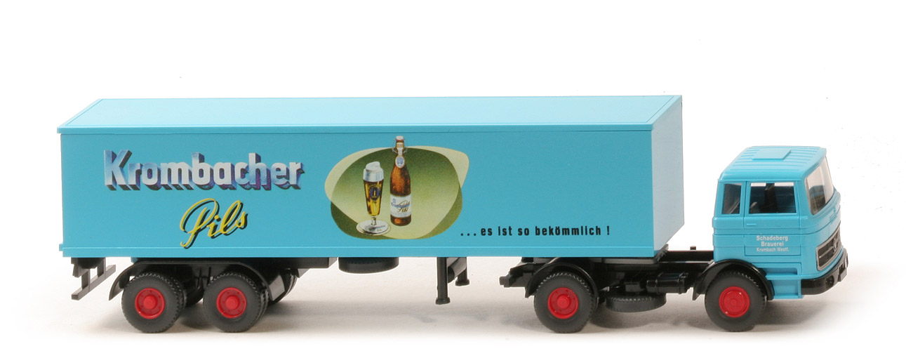 MB LPS 1620 Koffer-Sattelzug (2004) - Krombacher - nicht erfasst