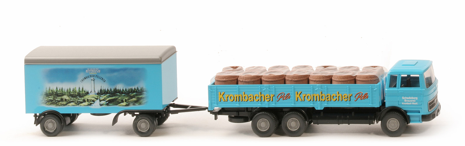 MB LP 2223 Hochpritsche m. Kofferanhänger (2007) - Krombacher - nicht erfasst