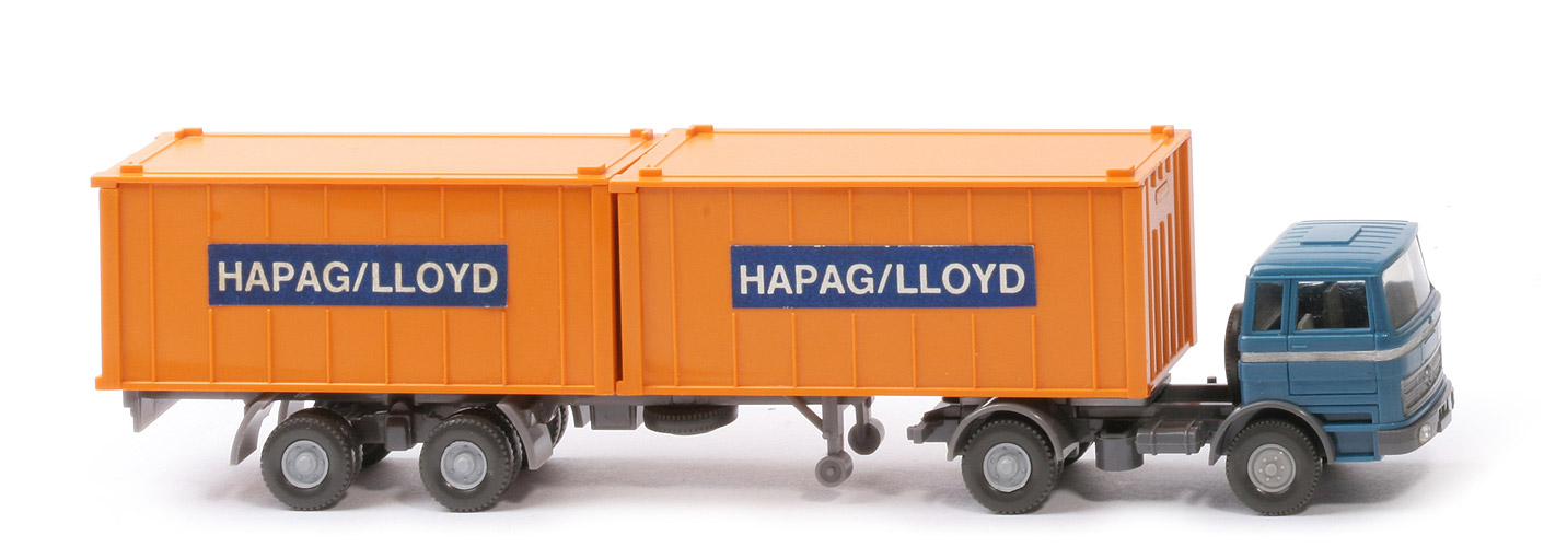 MB LPS 1620 Container-Sattelzug - Hapag-Lloyd  azurblau / basaltgrau - Hapag-Lloyd 5?