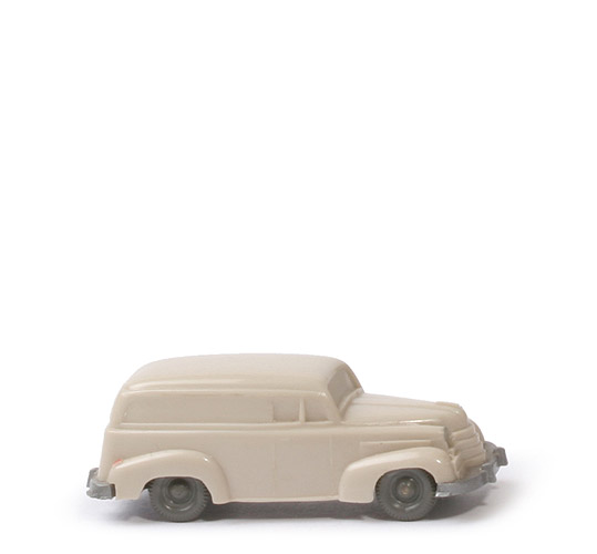 Opel Olympia Kombiwagen - dunkelbraunweiß, mit ZH - 350/2u