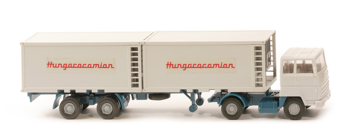 Ford Transcontinental Container-Sattelzug  - altweiß/altweiß, Hungarocamion  - 540/32 (?)