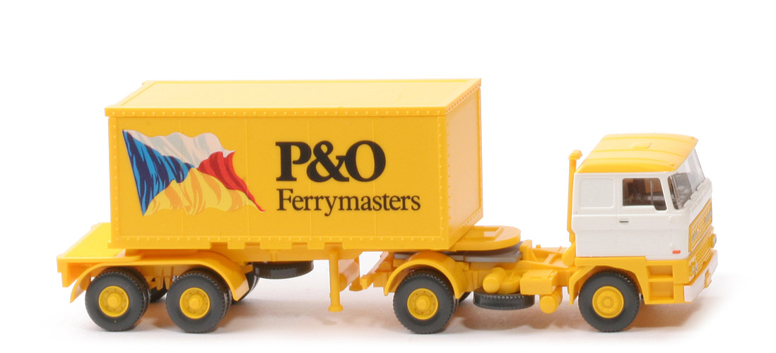 DAF 3300 Container-Sattelzug 20 ft (2022) - P&O Ferrymasters - nicht erfasst