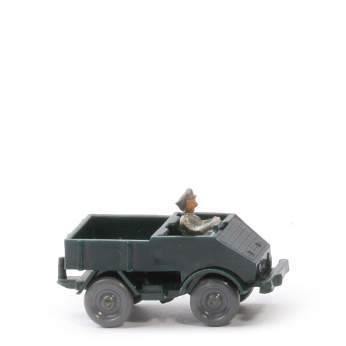 Unimog offen (Typ 1) - schwarzgrün - 370/1i