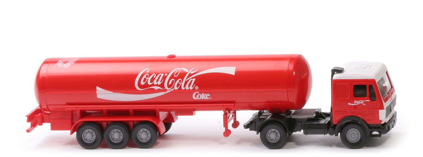 MB 1635 S Flüssiggas-Tanksattelzug - Coca-Cola (Lemke-Collection) - 786a/1