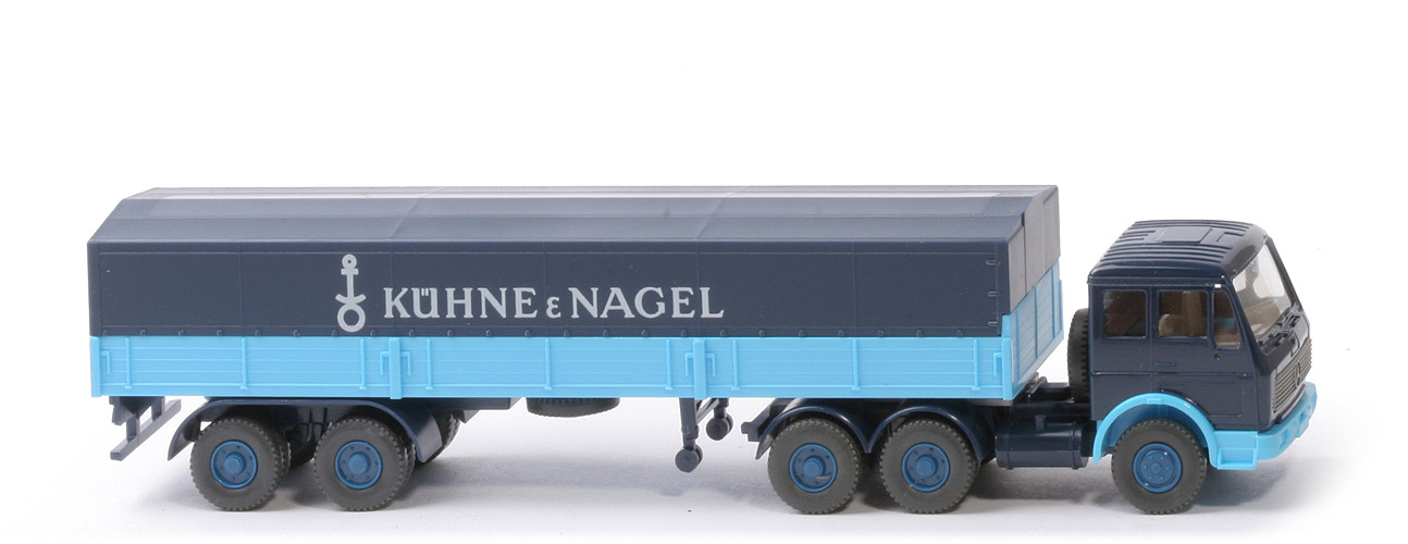 MB 2632 S Holzpritsche - Kühne & Nagel, Stützrollen, Lüfter flach, Vorseriengrill - 515/6b