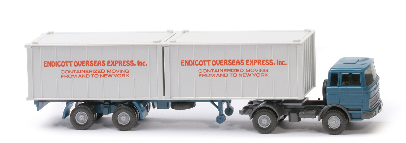 MB LPS 1620 Container-Sattelzug - ENDICOTT 3-zeilig - Endicott Overseas (3)