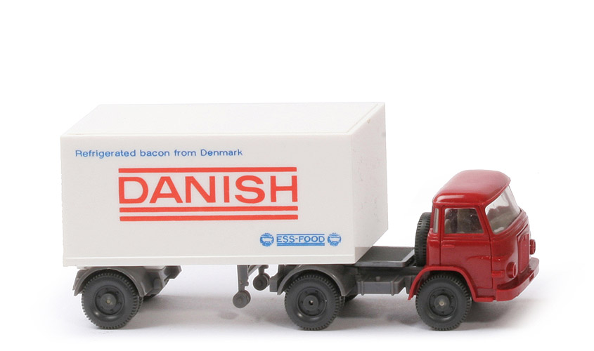 MAN 415 Kühlkoffer - Danish - Koffer helles bläulichweiß - 577/1b