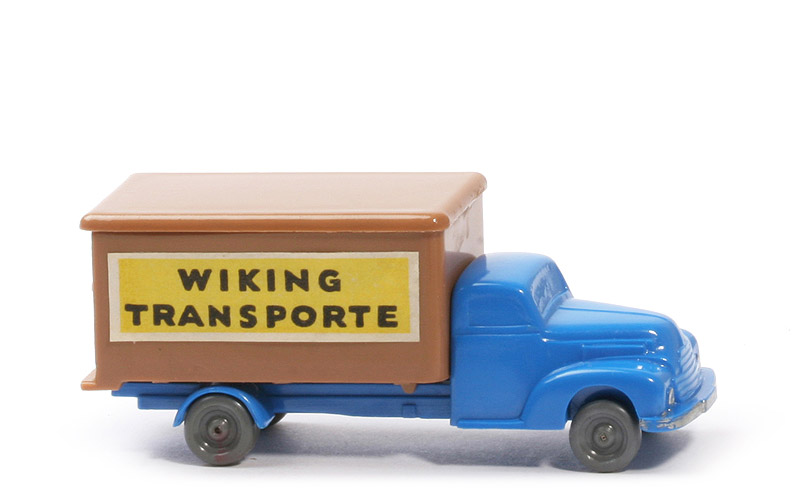 Ford 3500 hoher Koffer - FH, CH himmelblau, Koffer ockerbraun (Hohlboden) - 540/6h