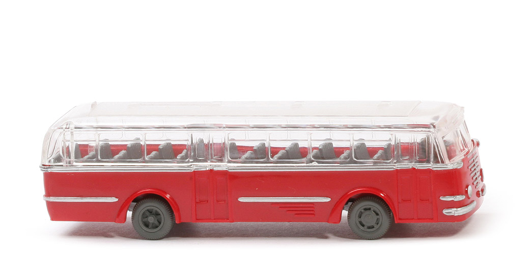 Büssing Trambus - BÜSSING aufgeklebt, m. Dachlüfter, rot - Büssing (3) a ~