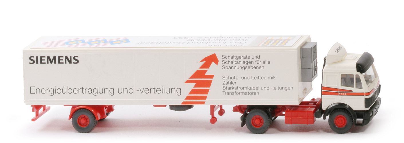 MB 1735 S Koffersattelzug 2/1 - Siemens Energieübertragung - Dachaufkleber Malaysia - Siemens (39d)