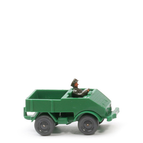 Unimog offen (Typ 1) - grün, ohne Schlitz. mit Erhebung - 370/0
