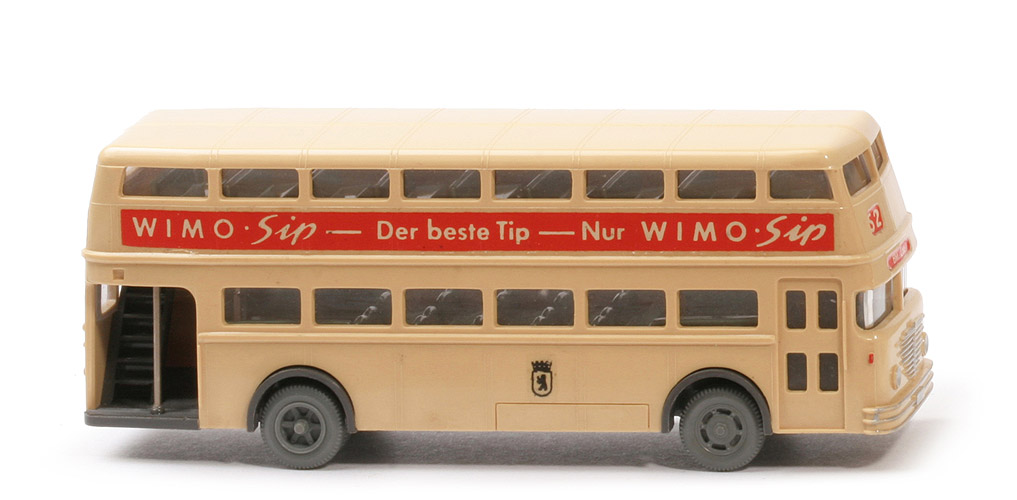 Büssing D2U offen Wimo Sip - Linie S2 (Bhf. Zoo) - 722/3 ?