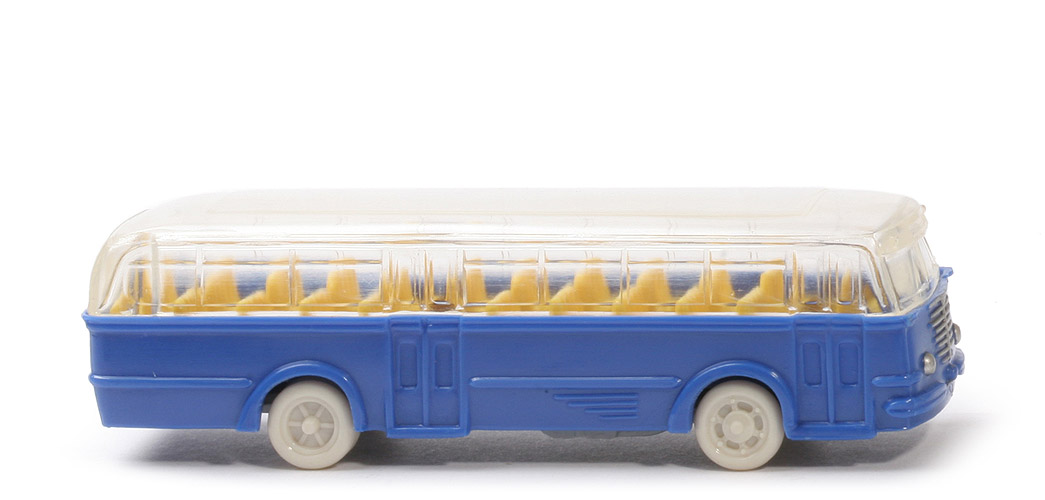 Büssing Trambus - alte Form, Fenster gewinkelt, ultramarin - 720/1?