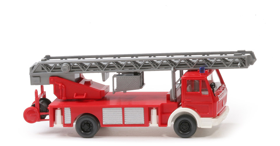 MB 1619 Leiterwagen Metz - mit Haspel. Feuerwehr Druck (neu) - 618/4