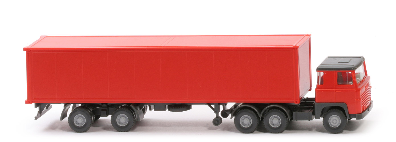 Scania 111  Container-Sattelzug - Terminal - 520a/1