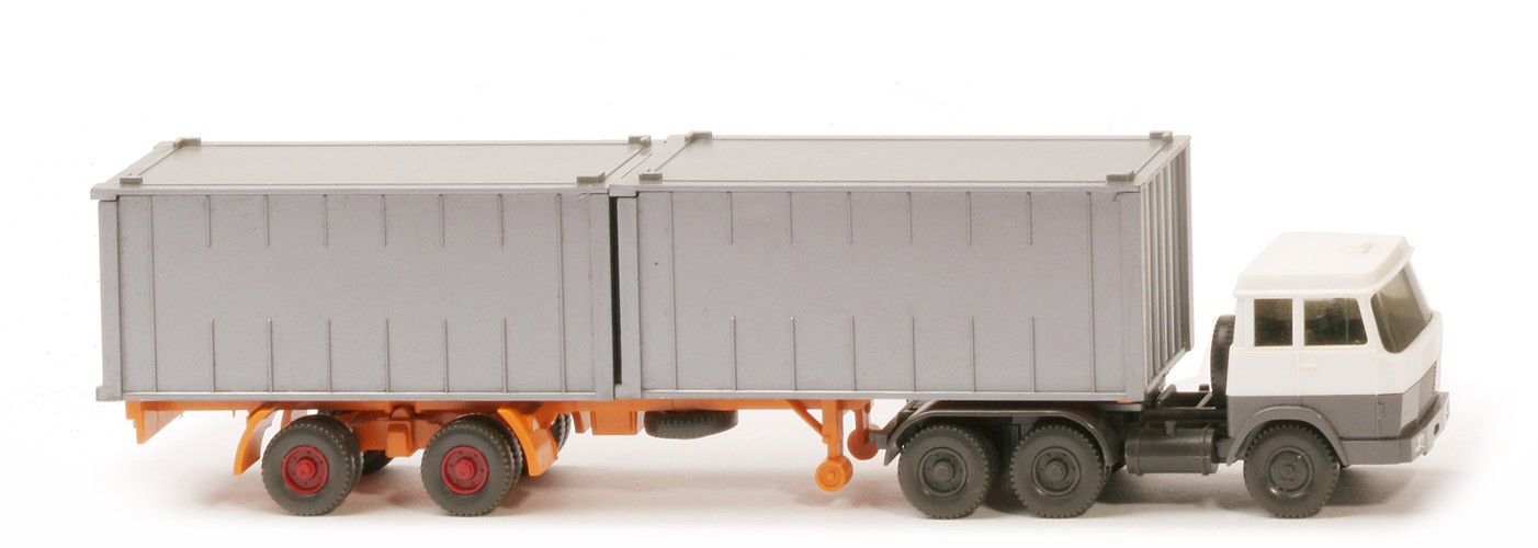Hanomag-Henschel Container-Sattelzug - Werbemodell für Henschel - unbeschriftet - 521/5 ?