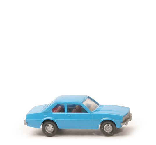 Opel Ascona - himmelblau (Messemodell) - 80/3 Vors. B ~